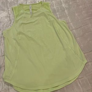 Lululemon sculpt tank in faded zap color